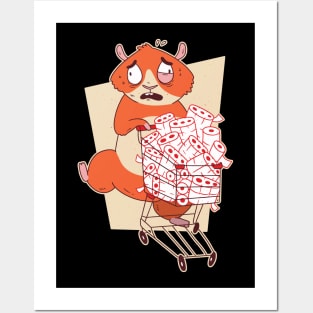 Hamsterkäufe Shirt Posters and Art